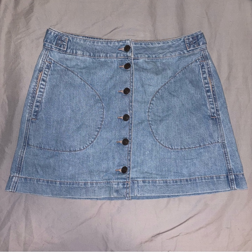 American Eagle Denim Mini Skirt